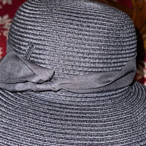 INC INTERNATIONAL CONCEPTS Removable Tie Packable Floppy Hat - Picture 2 of 3